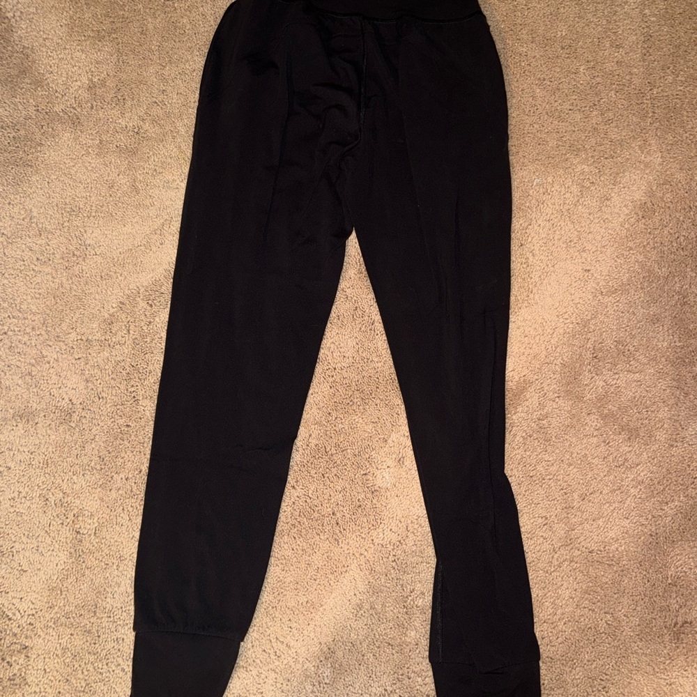 Athleta Black Salutation Jogger Pants - Picture 3 of 3